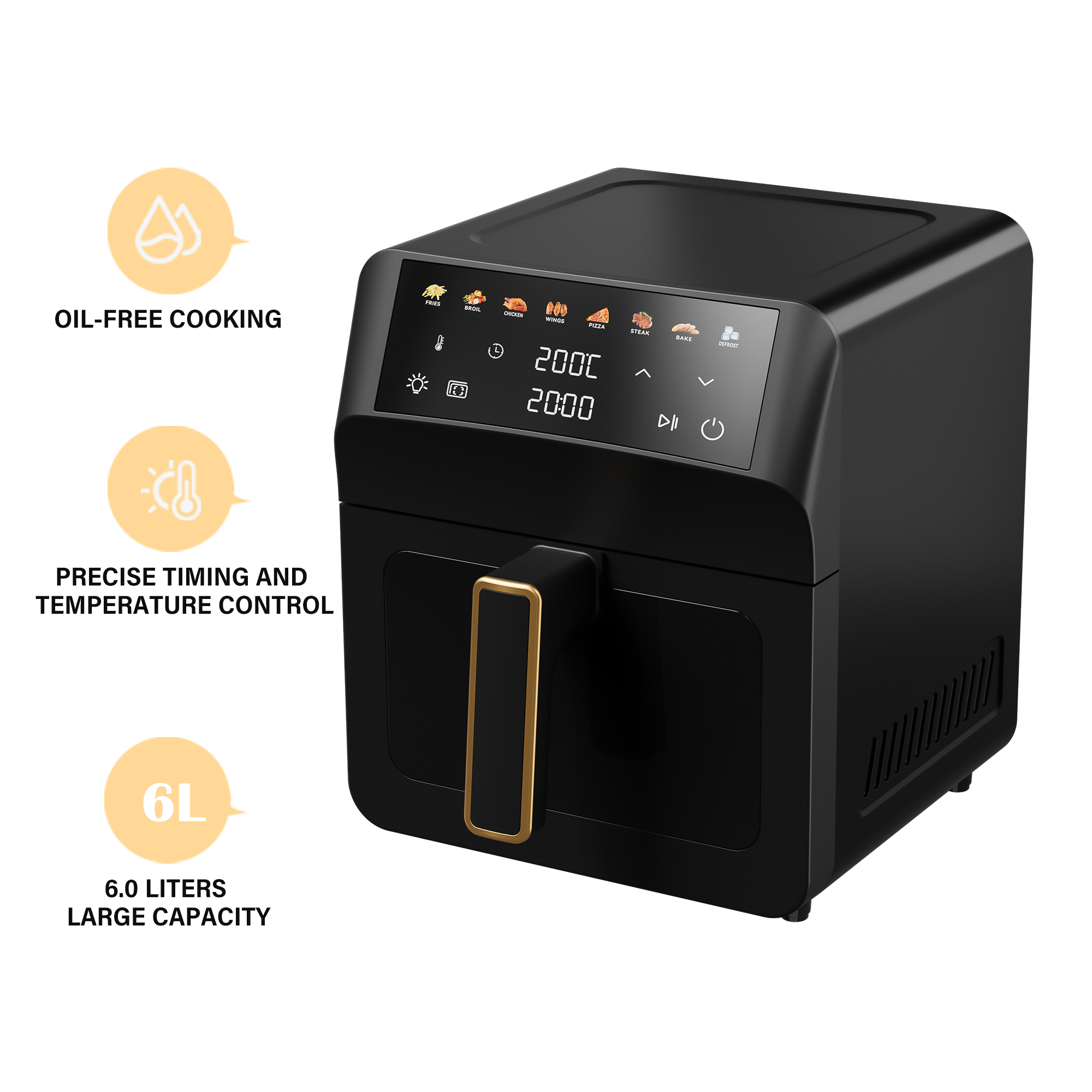 Roasting Grilling Digital Air Fryer