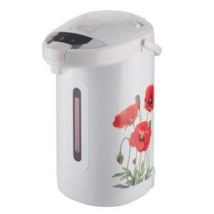 Electric Hot Water Air Pot Flowery Pattern Simple Function Electric Thermo Pot