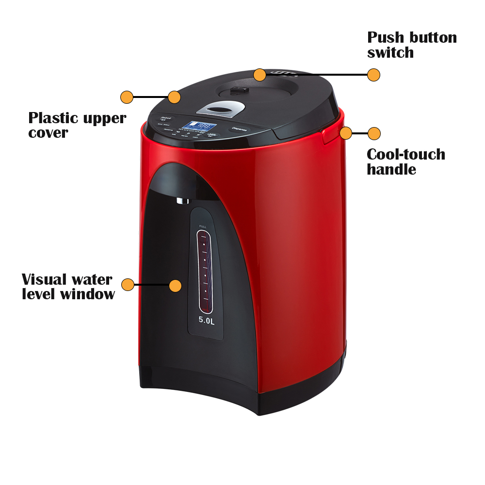 Hotel Room Tea Making 5 Liter Water Storage Electric Thermo Pot