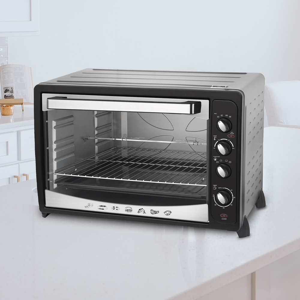 Multifunction Free Timing Grills Bakes Roasts Stainless Steel Toaster Oven