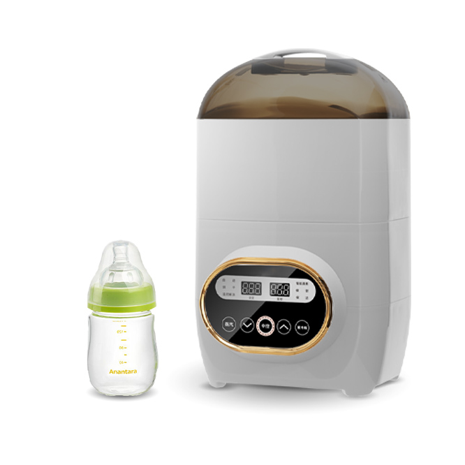 Brown Case Sterilizer Uv Steam Milk Warmer Baby Bottle Drying Sterilizer